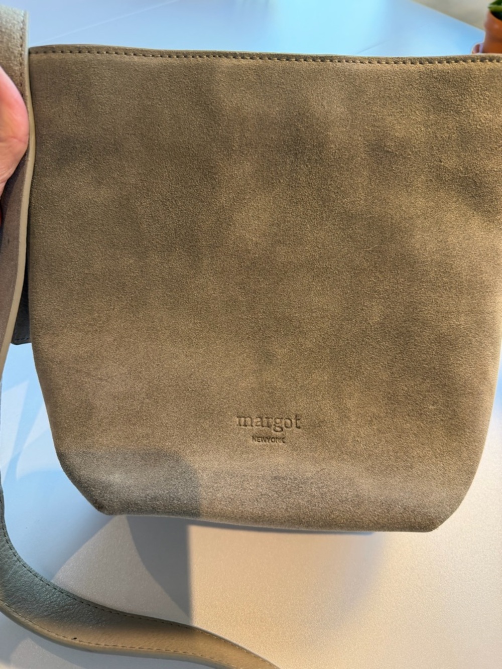 margot New York Suede Crossbody Bag